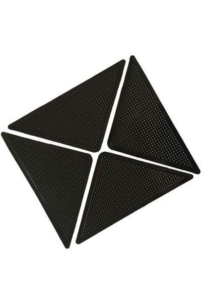 WinCheer 8PCs Rug Gripper Tape Pads, Reusable Carpet Mat Anti Slip Corner Was...