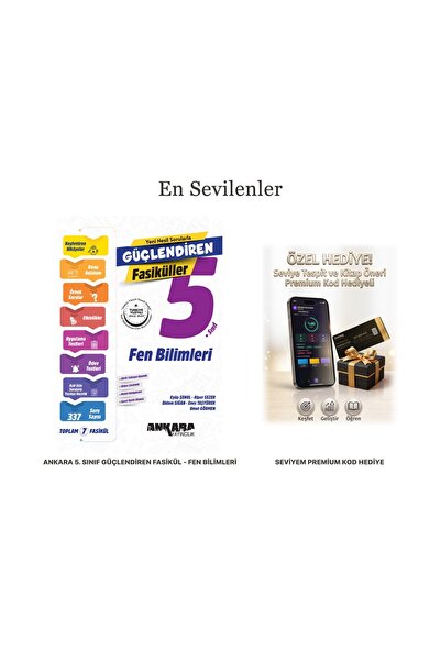 Günay Yayınları ANKARA YAYINLARI 5. SINIF GÜÇLENDİREN FASİKÜL - FEN BİLİMLERİ...