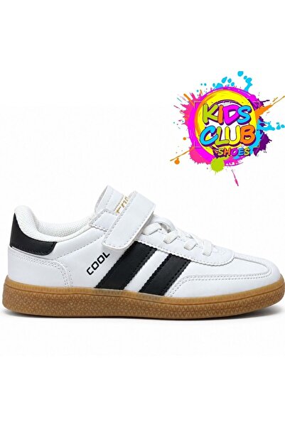 KCMN حذاء رياضي للأطفال من Cool Spit Sneaker باللون الأبيض