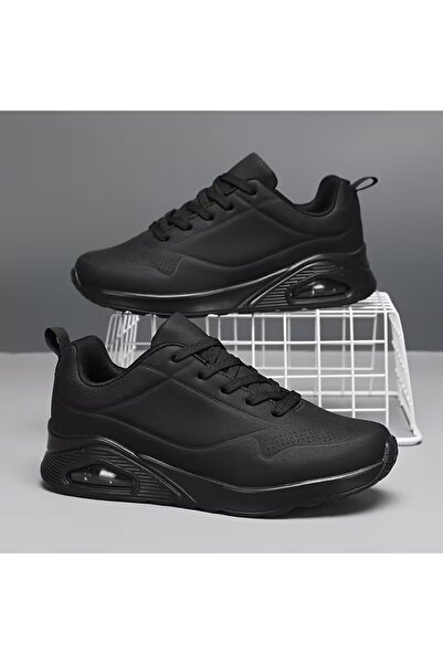 GÜLERSHOES Garantili Orijinal Cilt Mevsimlik Yüksek Taban Unisex Spor Ayakkab...