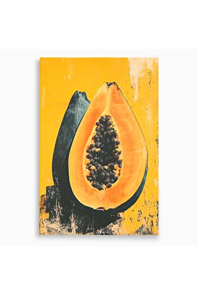 Luxcanva Tablou Canvas Gigantul Papaya 70x100 cm pe Sasiu Lemn Gigantul Papay...