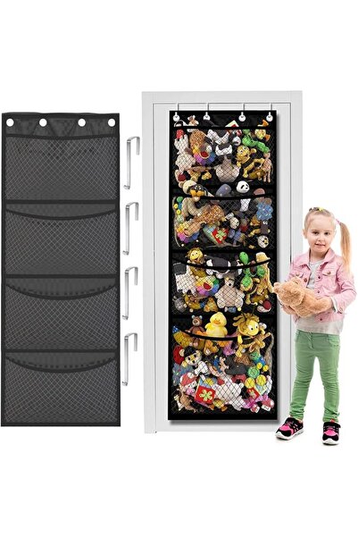 HASTHIP Large Capacity Hanging Toy Organizer for Kids,Over Door Storage with ...