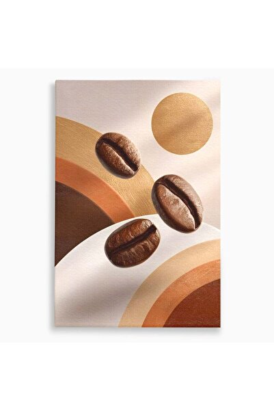 Luxcanva Tablou Canvas Note Cafenii 40x60 cm pe Sasiu Lemn Note Cafenii Espre...