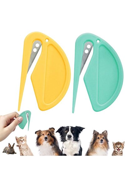 ASKIND 2Pcs Knotting Comb for Cats, Pet Knotting Comb De knotting comb for Do...