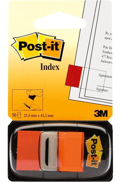Post it Gift موزع أوراق لاصقة مقاس 1 بوصة 1 × 1.7 بوصة (25.4 × 43.2 مم) |   ا...