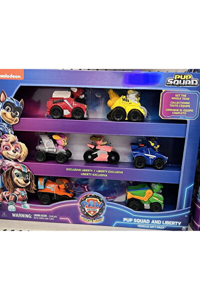 Generic Brand Комплект мини превозни средства Spin Master PAW Patrol The Migh...