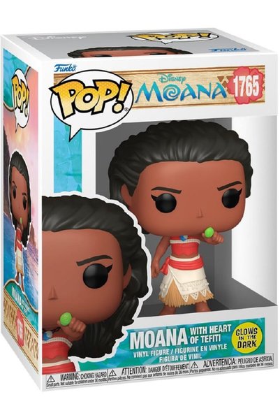 Funko Figurină de colecție din vinil Pop! Moana with Heart of Te Fiti Glow #1...