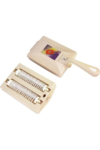 GENERAL 2 Pieces Carpet Vacuum with Dual Roller Brush, Handheld Crumb Cleaner...