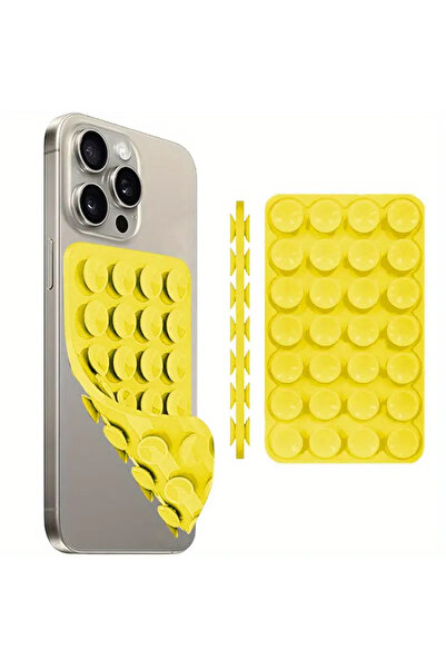 OEM Suport de telefon din silicon cu ventuză, potrivit pentru clipsuri TikTok...