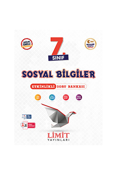Limit Yayınları Limit 2027 7. Sınıf Sosyal Bilgiler Etkinlikli Soru Bankası M...