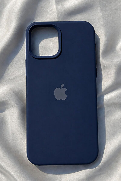 Revasser iPhone 12 için Kılıf Lansman Logolu İçi Yumuşak Kadife 12 kılıfı sil...