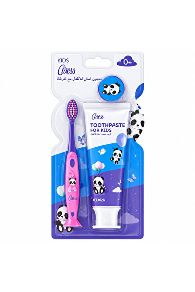 Generic Brand Kaisi Children's Toothpaste and Toothbrush Set 102g
