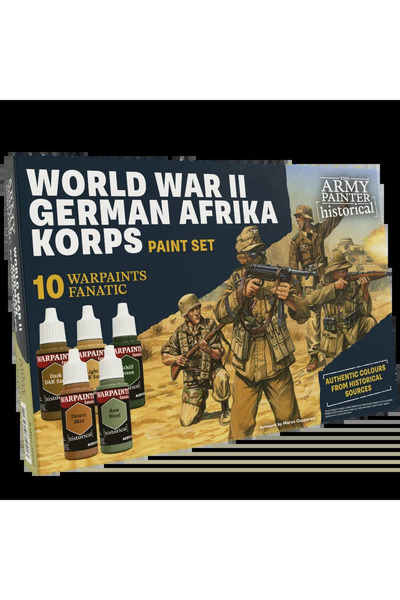 The Army Painter Warpaints Ιστορικό Γερμανικό Αφρικανικό Σώμα Β' Παγκοσμίου Π...