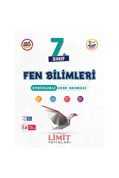 Limit Yayınları Limit 2027 7. Sınıf Fen Bilimleri Etkinlikli Soru Bankası Maa...