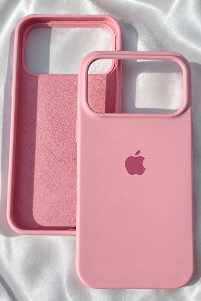 Revasser iPhone 17 Pro Max için Kılıf Lansman Logolu İçi Yumuşak Kadife 17 Pr...