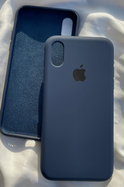 Mobildizayn iPhone XS MAX için Kılıf Lansman Logolu İçi Yumuşak Kadife XS MAX...