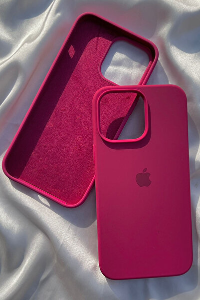 Revasser iPhone 14 Pro Max için Kılıf Lansman Logolu İçi Yumuşak Kadife 14 Pr...
