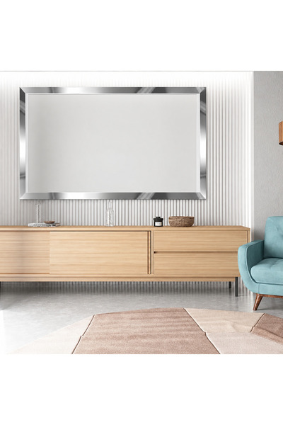LUXER Banda Decorativa Autoadeziva Cu Efect de Oglinda Luxer, Lungime 500 cm, Latime 4 cm, Silver
