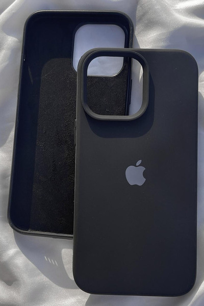 Revasser iPhone 14 Pro Max için Kılıf Lansman Logolu İçi Yumuşak Kadife 14 Pr...
