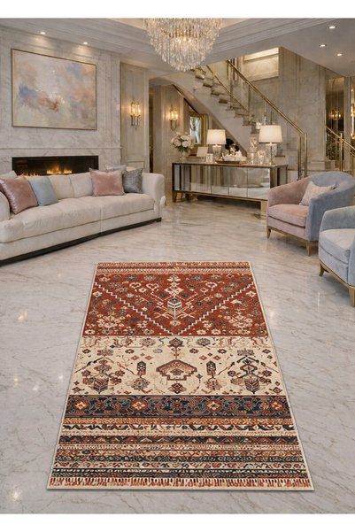Rugs Modern Halı Sdt Mixed Patterned Modern Woven Base Decorative Carpet Sdta...