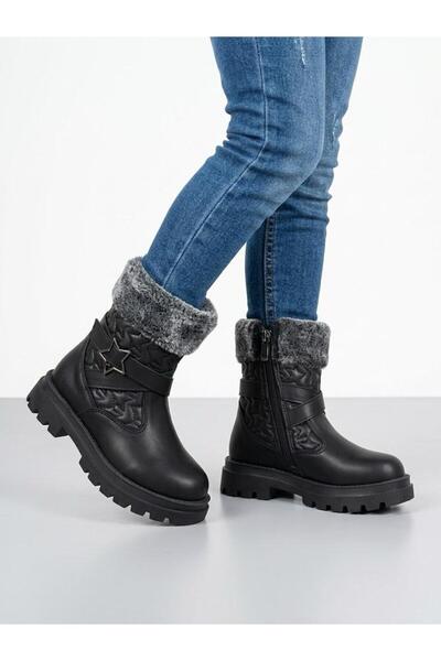 Lütfi Anatomical Warm Lining Non-Slip Sole Water-Resistant Girls' Boots