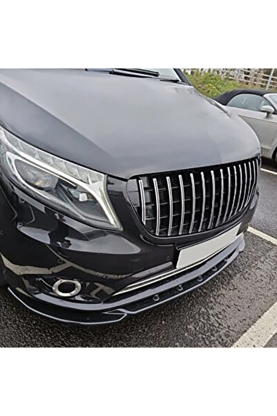 TMZ Garage Mercedes Vito W447 2014+ Uyumlu Ön Lip Front Splitter Ön Tampon Eki