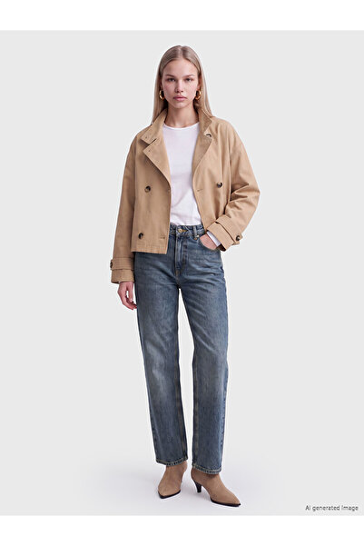 LC Waikiki Vizyon New Season Indigo Straight Fit Women's Jean Trousers