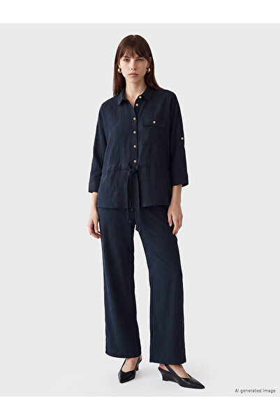 LC Waikiki Lcw Vision Striped Modal Blend Women's Shirt
