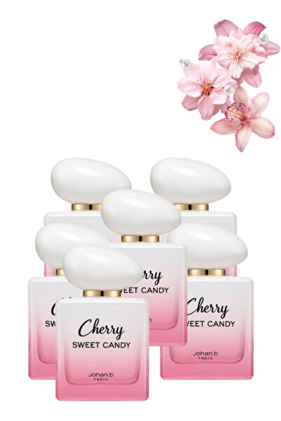Johan.B Paris 6 Pieces Cherry Sweet Candy Perfume 85ML