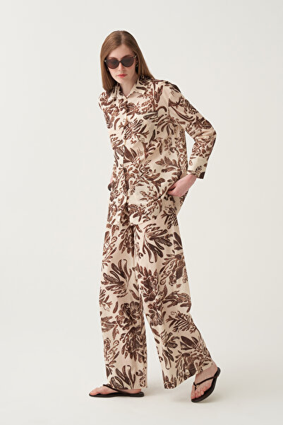 ALLDAY Leaf Patterned Shirt