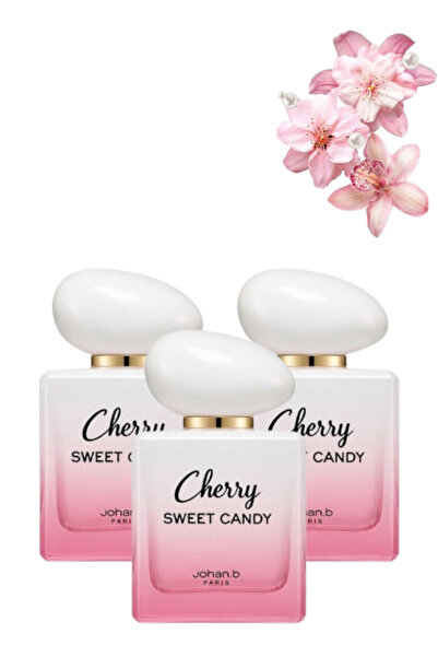 Johan.B Paris 3 Pieces Cherry Sweet Candy Perfume 85ML