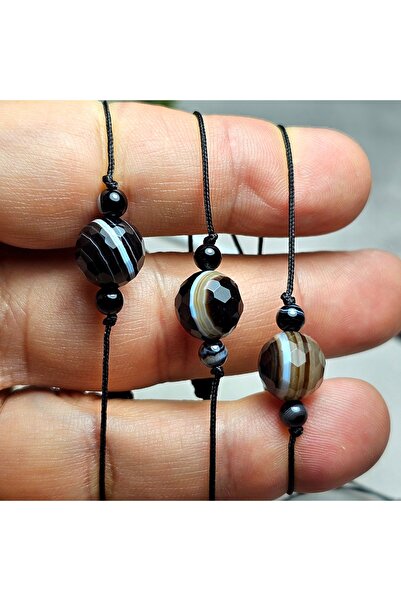 Singincraft Aki̇k Mini Natural Stone Bracelet - Confidence Stone - 1 Piece