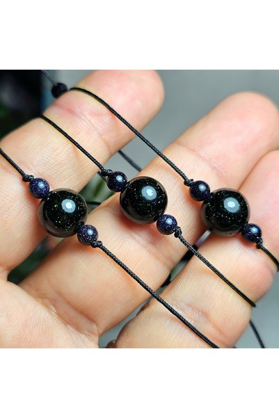 Singincraft Star Stone Mini Natural Stone Bracelet - Inner Peace and Emotional Balance - 1 Pc