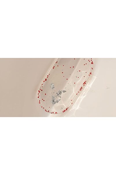 OEM Tavă ovală lucrată manual din rășină epoxidică transparentă cu pigment ro...