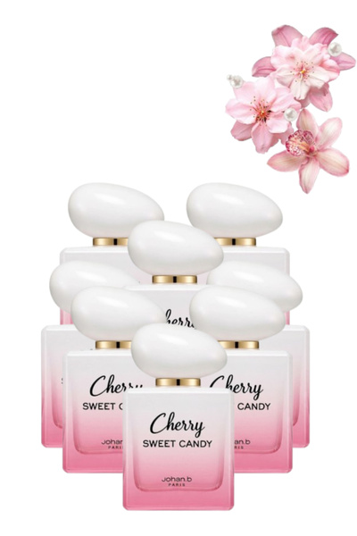 Johan.B Paris 8 Pieces Cherry Sweet Candy Perfume 85ML