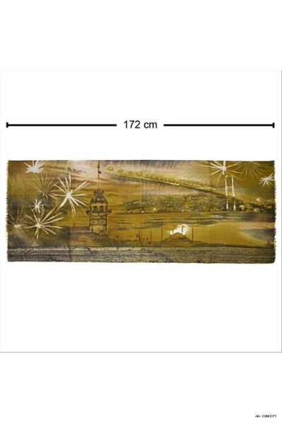 ZERO LAND CONCEPTA Maiden's Tower Scarf (01537) Color