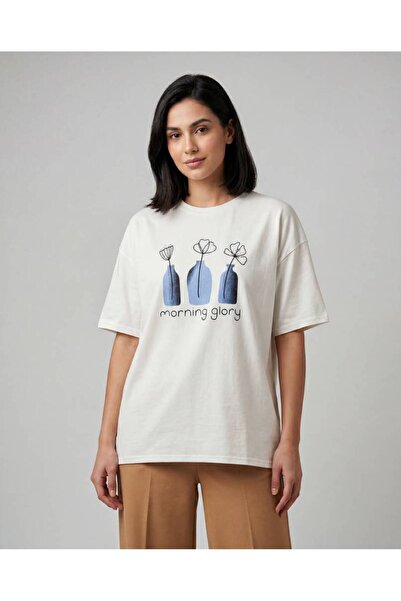 unbranded Oversized Women's T-Shirt - Comfortable Cotton for Travel & Outings...