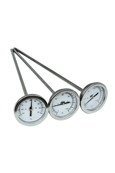 Electronic Temperature Instruments (ETI) Bi-metal Analog Saplamalı Endüstriyel Termometre