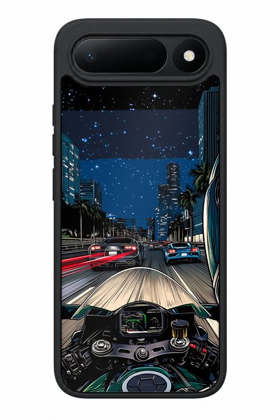 TECNO Spark 50 5g Compatible Driving Patterned Camera Protected Shockproof Case
