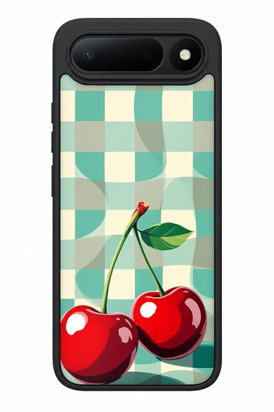 TECNO Spark 50 5g Compatible Cherry Pattern Camera Protected Shockproof Case
