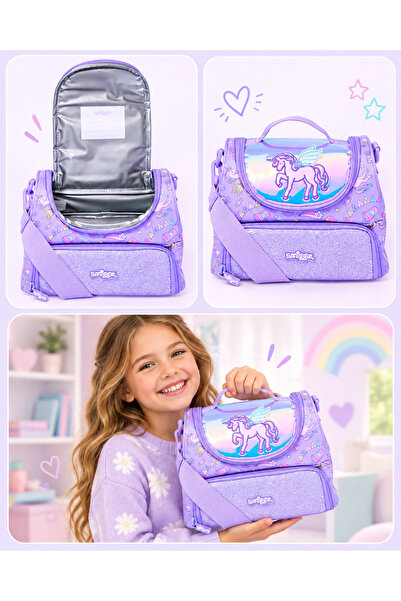 SMIGGLE - Fun Fair Çift Katlı Beslenme Aksesuarı
