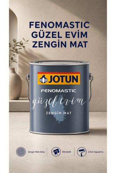 Jotun Fenomastic Güzel Evim Zengin Mat Silinebilir İç Cephe Boyası 0,9 Lt