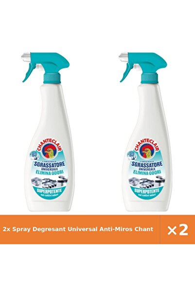 Chanteclair 2x Spray Degresant Universal Anti-Miros - elimină mirosurile
