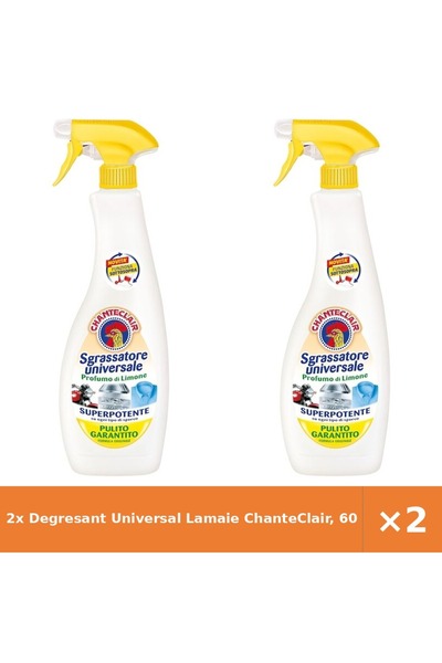 Chanteclair 2x Degresant Universal Lamaie ChanteClair, 600 ml - proaspăt și e...