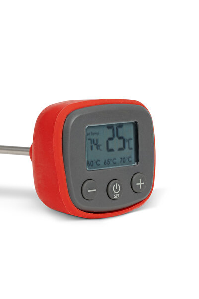 Dijital Barista Termometresi 130mm - Kırmızı