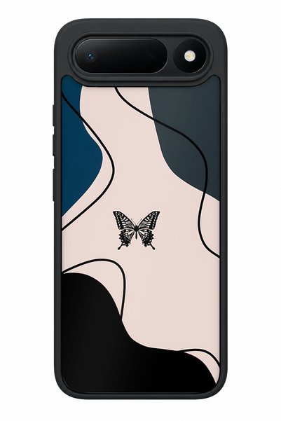 TECNO حافظة مقاومة للصدمات متوافقة مع Spark 50 5G بنمط وشم الفراشة لحماية الك...