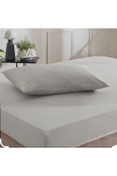 Taç Zorluteks Out Single Cotton Elastic Sheet Set 2 Pieces (100X200 cm 50X70)