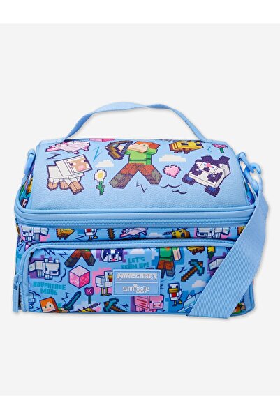SMIGGLE Minecraft Mavi Yalıtımlı Beslenme Çantası