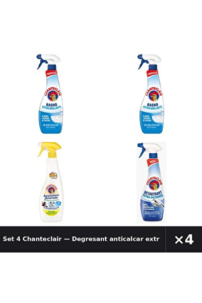 Chanteclair Set 4 — Degresant anticalcar extra s + Degresant universal Lamaie...