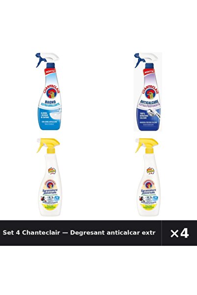 Chanteclair Set 4 — Degresant anticalcar extra s + Degresant anticalcar extra...